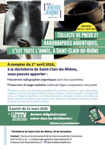 Collecte des pneus et radiographies