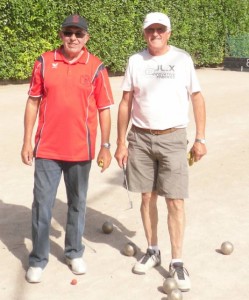 Demi finalistes challenge Serge Garcia