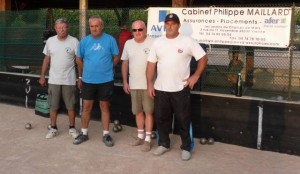 La quadrette SEIXAS remporte le challenge Maillard 2013 (3)