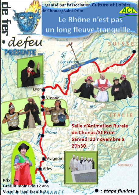 Le Rhône n'est pas un long fleuve tranquille