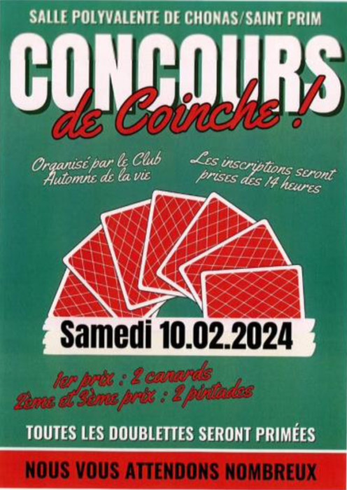 Concours de coinche