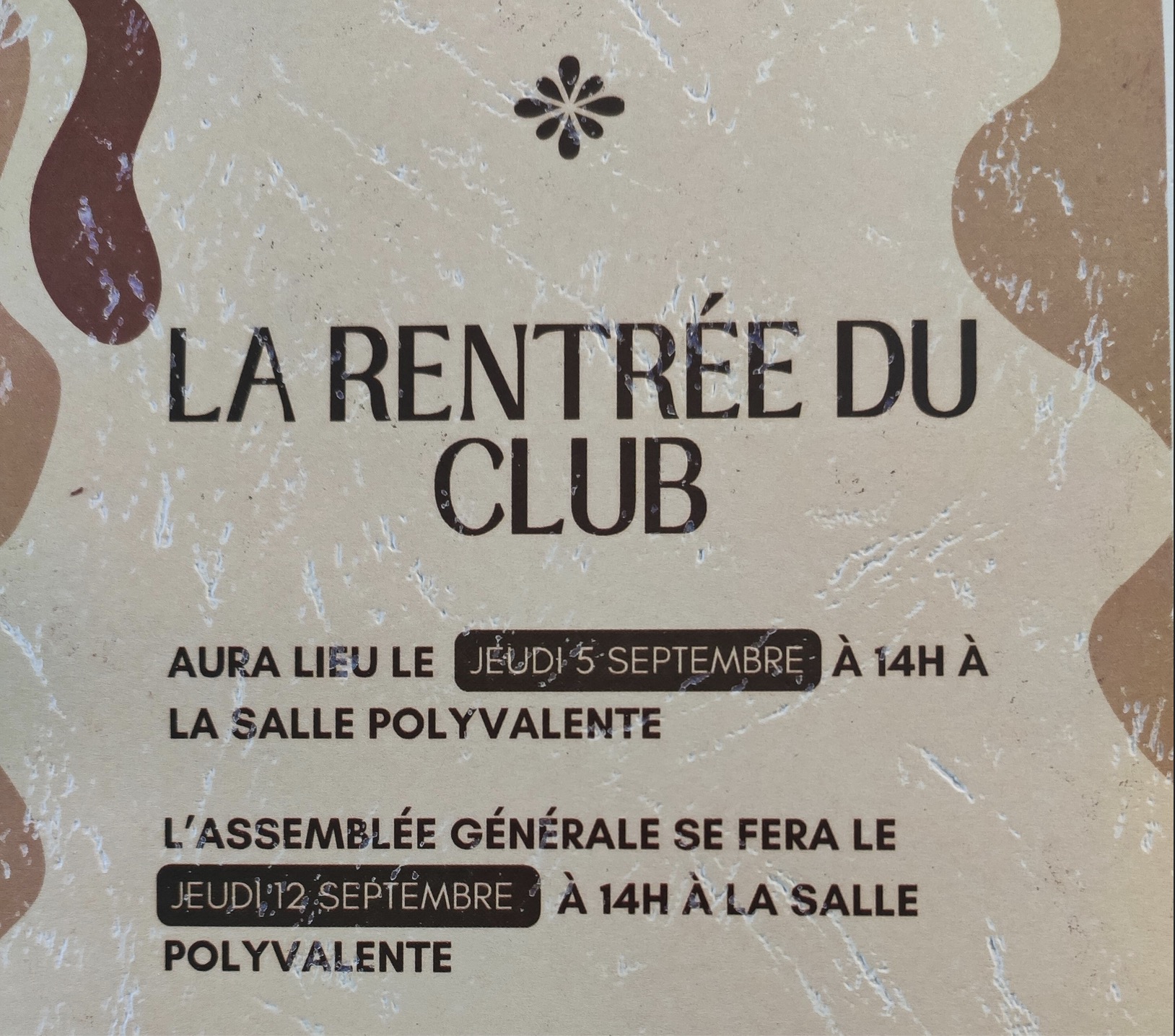 AG Club Automne de la Vie