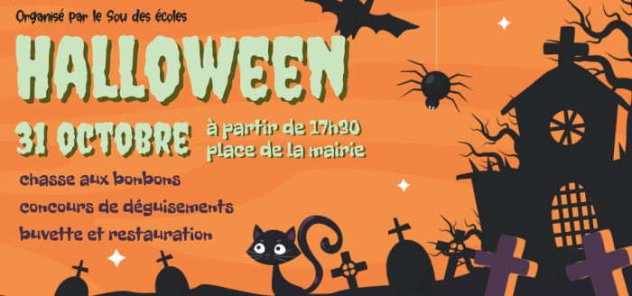 Venez  fêter Halloween ! 
