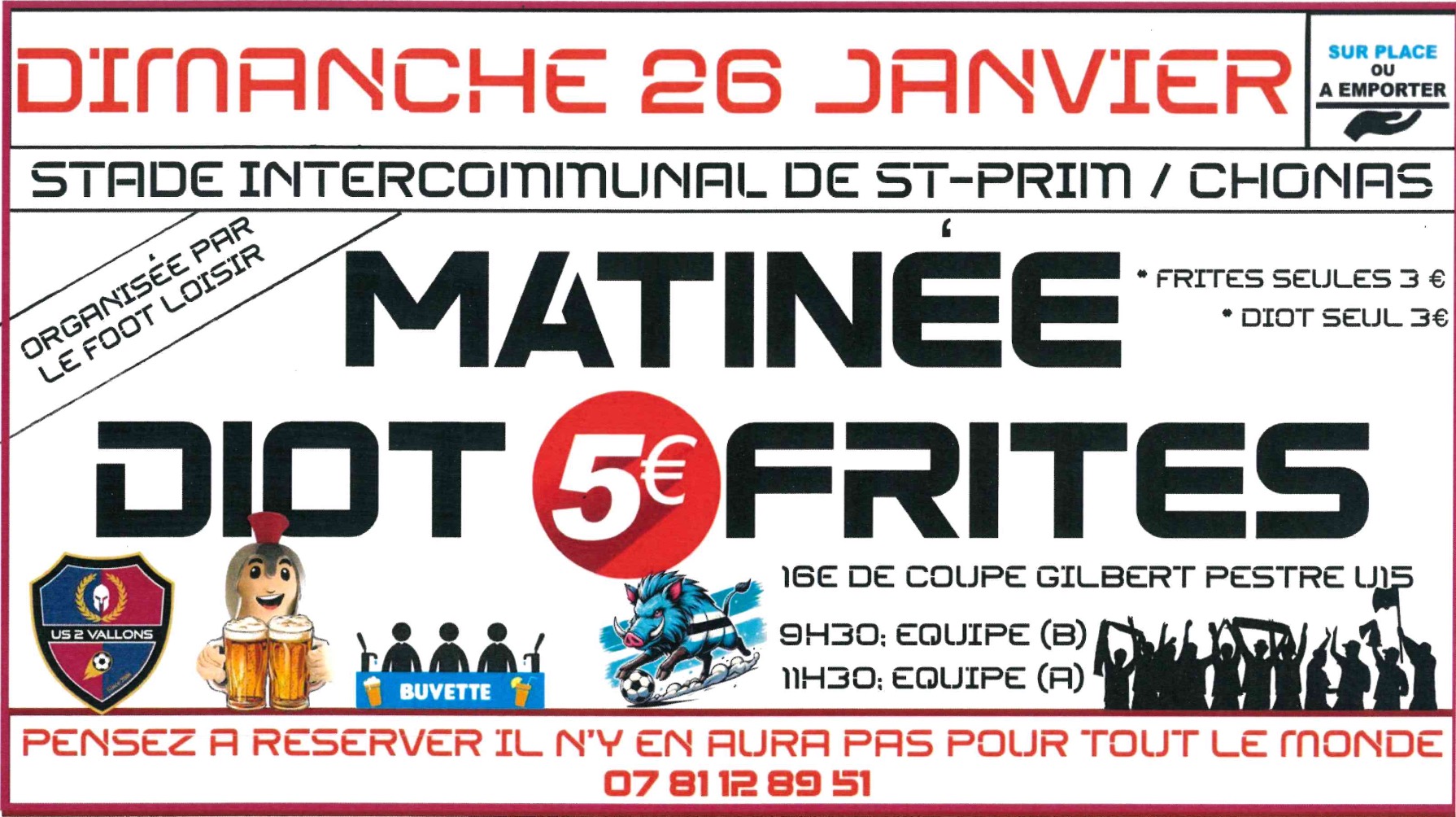 Matinée Diots Frites