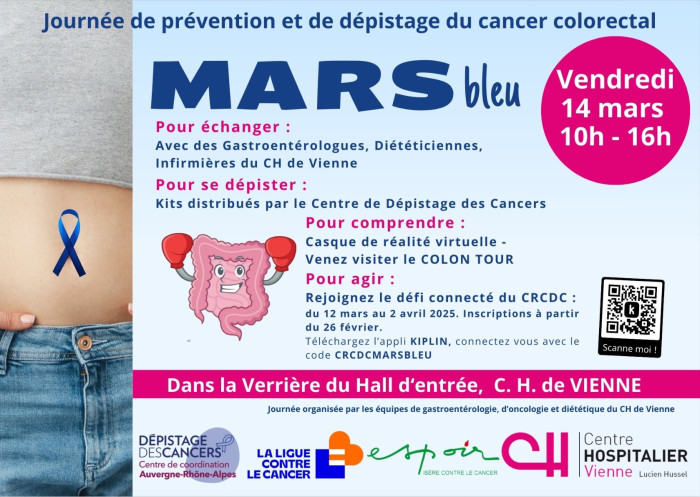 Journée de prévention et de dépistage du cancer colorectal