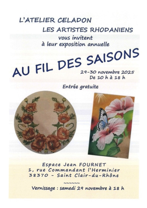 Exposition Annuelle : "Au Fil des Saisons"