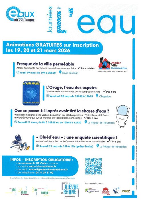 affiche journée de l'eau