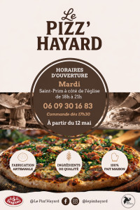 Le Pizz’Hayard – Ouverture bientôt