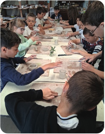 Atelier poterie enfance