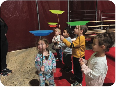 Initiation cirque automne enfance