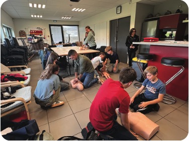 20 jeunes ont pu se former au 1er secours