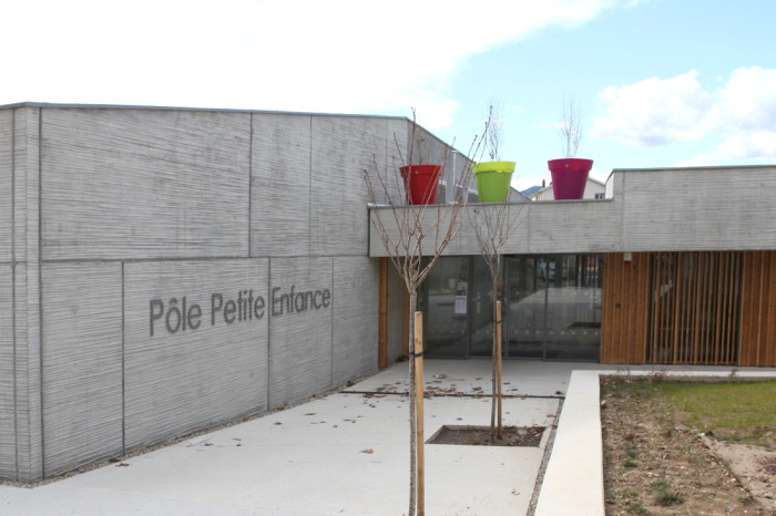crèche vue batiment